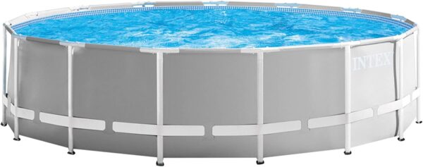 Intex kit Piscine Prism Frame Ronde Tubulaire (ø) 4,57 x (h) 1,22m – Image 10