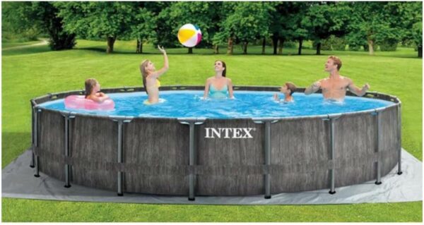 Intex kit Piscine Tubulaire baltik (ø) 4,57 x (h) 1,22m – Image 3