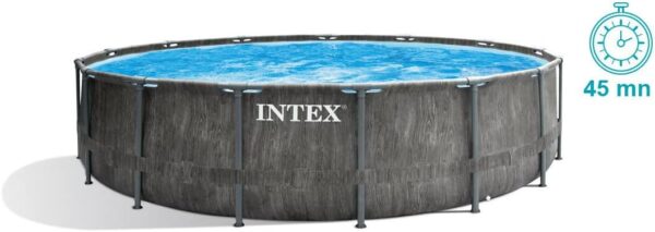 Intex kit Piscine Tubulaire baltik (ø) 4,57 x (h) 1,22m – Image 5