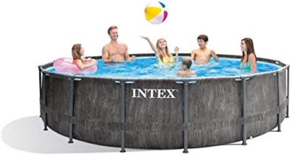 Intex kit Piscine Tubulaire baltik (ø) 4,57 x (h) 1,22m – Image 7