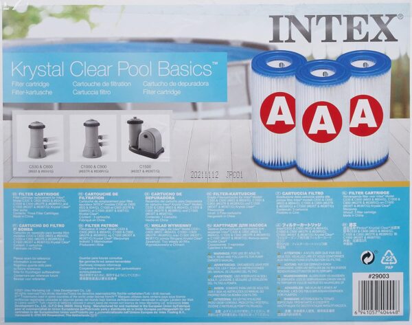 Intex kit Piscine Tubulaire baltik (ø) 4,57 x (h) 1,22m – Image 10