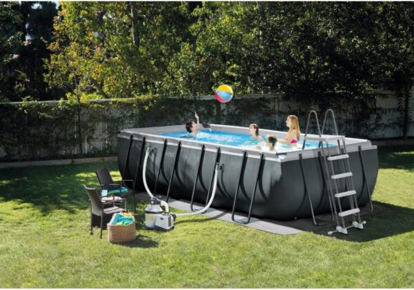 Intex kit Piscine Ultra XTR rectangulaire Tubulaire (l) 5,49 x (l) 2,74 x (h) 1,32m – Image 5