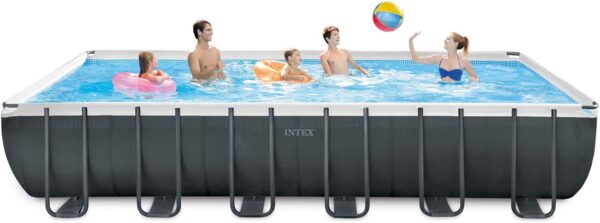 Intex kit Piscine Ultra XTR rectangulaire Tubulaire (l) 5,49 x (l) 2,74 x (h) 1,32m – Image 8