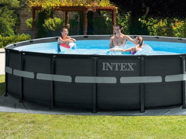 Intex kit Piscine Ultra XTR Ronde Tubulaire (ø) 5,49 x (h) 1,32m – Image 4