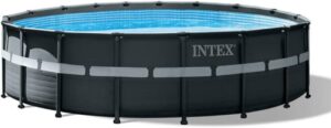 Intex kit Piscine Ultra XTR Ronde Tubulaire (ø) 5,49 x (h) 1,32m