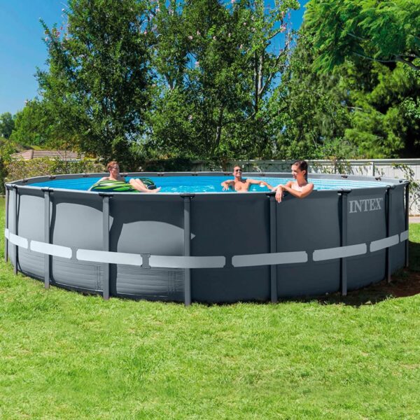 Intex kit Piscine Ultra XTR Ronde Tubulaire (ø) 5,49 x (h) 1,32m – Image 8