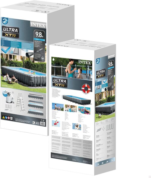Intex Piscine Ultra Rectangulaire 975 x 488 x 132 cm multicolore – Image 7