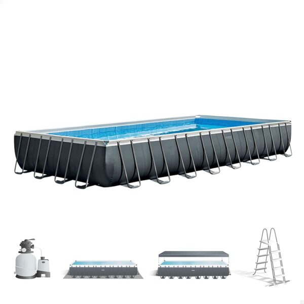 Intex Piscine Ultra Rectangulaire 975 x 488 x 132 cm multicolore