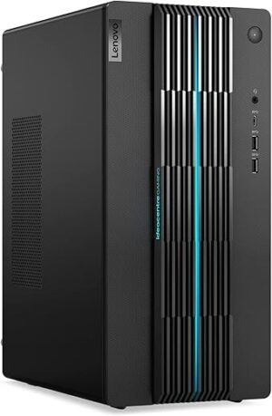 Lenovo Ideacentre Gaming 5 17ACN7 - Ordinateur de Bureau (AMD Ryzen 5 5600G, 8Go RAM, 512Go SSD, NVIDIA GeForce RTX 3050-12Go, Windows 11 Home) Clavier AZERTY (Français) et...