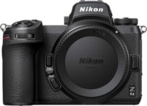 Nikon Z 6II boitier nu, Appareil Photo Numérique Hybride Plein Format (24,5 MP, 4K/30p, rafale 14 i/s, stabilisation sur capteur 5 axes, double slots SD & XQD ou CFexpress)