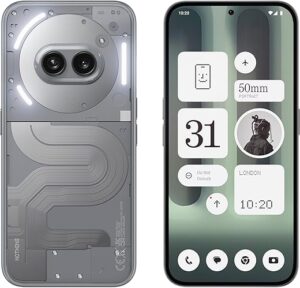 Nothing Phone (2a) Plus 12+ 256 GB - Telephone Portable avec Appareil Photo Frontal 50 MP, Charge Rapide 50 W OS 2.6 - Gris