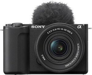Sony ZV-E10 II | Appareil Hybride à objectifs interchangeables APS-C en kit avec Le E PZ 16-50mm II (vidéo 4K60p 4:2:2 10 Bits, 26 MP, Stab. Digitale, Eye AF en Temps réel)