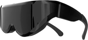 xoxivo Casque RV, Lunettes Rétine Super Intelligentes, Casques Réalité Virtuelle 3D VR, VR Panoramiques Verre Intelligent, Expérience Cran Géant IMAX Monté Tête, Mobiles Metaverse