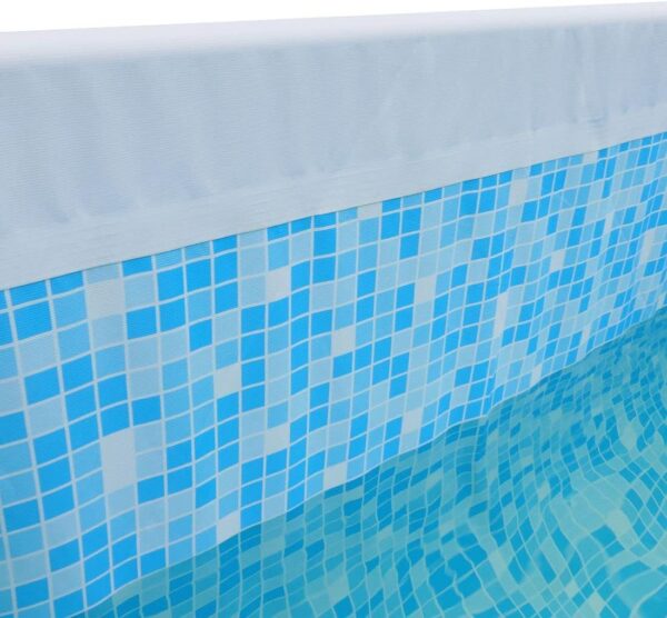 yourGEAR Piscine familiale XL Grise 3x2x1m avec Skimmer/écumoire - Bassin à Cadre en Acier Piscine de Jardin Pataugeoire – Image 6